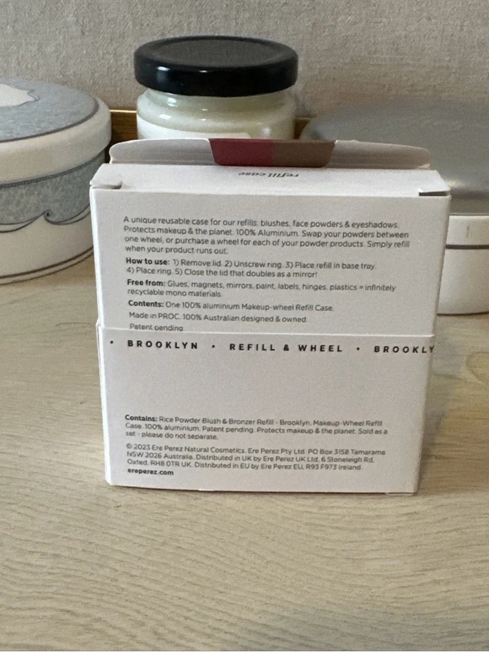 Ere Perez Rice Powder Blush & Bronzer - Shade Brooklyn
